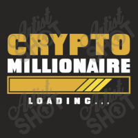 Crypto Millionaire Loading Ladies Fitted T-shirt | Artistshot