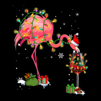 Flamingo Tropical Funny Flamingo Drinking Wine On Christmas Xmas Pajam Lightweight Hoodie | Artistshot