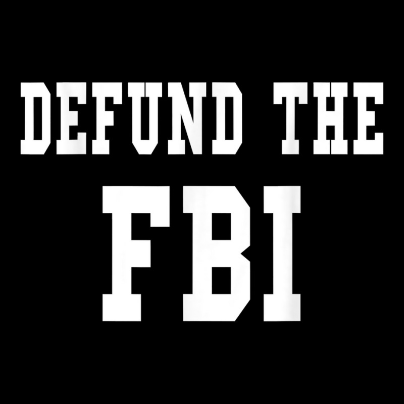 Defund The Fbi . Federal Bureau Of Investigation T Shirt Maternity Scoop Neck T-shirt by susanzqbraigu | Artistshot