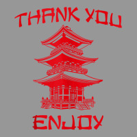 Chinese Take Out Thank You Enjoy Tee Costume Tank Top Women's V-neck T-shirt | Artistshot