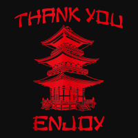 Chinese Take Out Thank You Enjoy Tee Costume Tank Top Crop Top | Artistshot