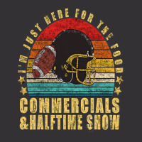 Funny Football Just Here For Food Commercials Halftime Show Vintage Short | Artistshot