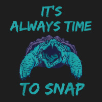 Aligator Snapping Turtle Time To Snap Snapping Turtle Lover T Shirt Classic T-shirt | Artistshot