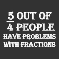 5 Out Of 4 People Have Problems With Fractions Mathematics Baby Bodysuit | Artistshot