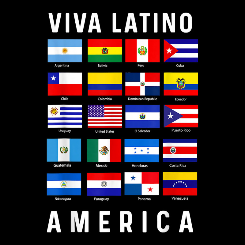 All Latin American Flags Countries Viva Latino America Tee T Shirt Adjustable Cap by caulkyuladdenrxi | Artistshot