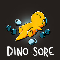 Dino Sore Shirt Funny Dinosaur Workout Gym Lifting Fitness Tank Top Tank Top | Artistshot