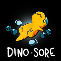 Dino Sore Shirt Funny Dinosaur Workout Gym Lifting Fitness Tank Top Unisex Jogger | Artistshot