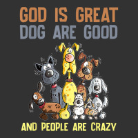 Funny Souvenir God Is Great Dogs Are Good People Are Crazy Long Sleeve Baby Bodysuit | Artistshot