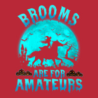 Womens Brooms Are For Beginners Or Amateurs Horses Witch Halloween V N Women's V-neck T-shirt | Artistshot