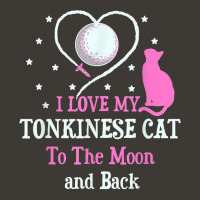 I Love My Tonkinese Cat To Moon Cat Lover Funny Kitten T Shirt Bucket Hat | Artistshot