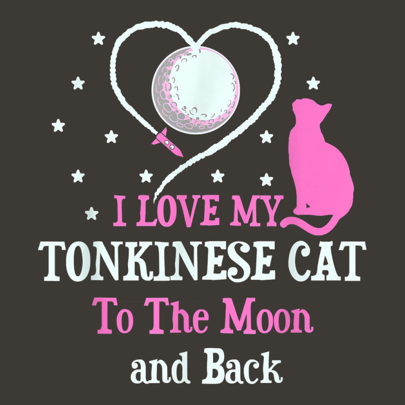 I Love My Tonkinese Cat To Moon Cat Lover Funny Kitten T Shirt Bucket Hat | Artistshot