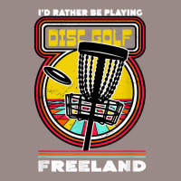 I'd Rather Be Playing Disc Golf In Freeland Funny Golfer T Shirt Vintage T-shirt | Artistshot