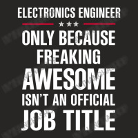 Gift For Freaking Awesome Electronics Engineer Ladies Fitted T-shirt | Artistshot