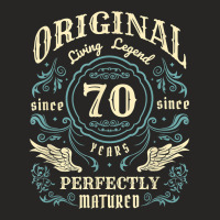 Living Legend 70 Years Old Matured Since 1952 70th Birthday T Shirt Ladies Fitted T-shirt | Artistshot