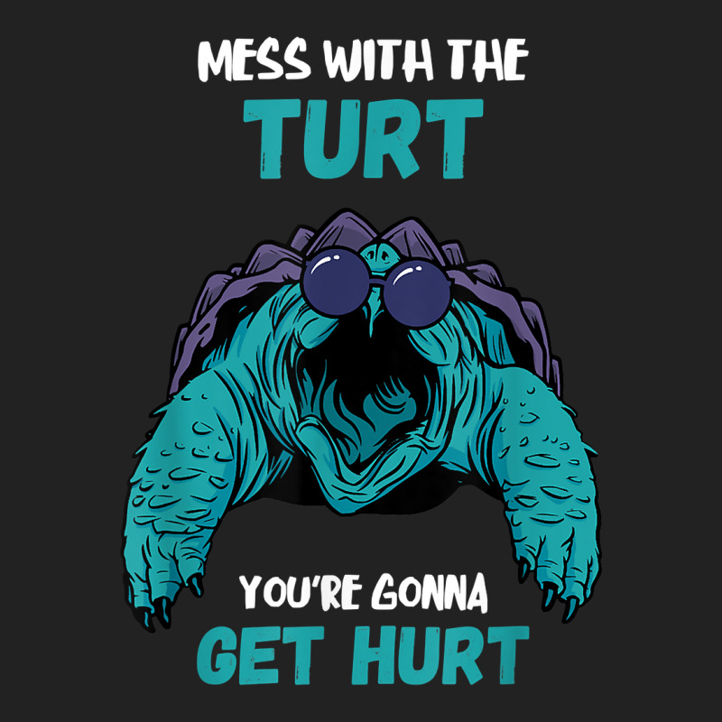 Snapping Turtle Mess With The Turt Snapping Turtle Lover T Shirt Backpack | Artistshot