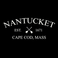 Classic Nantucket Island Cape Cod Product Sweatshirt Adjustable Cap | Artistshot