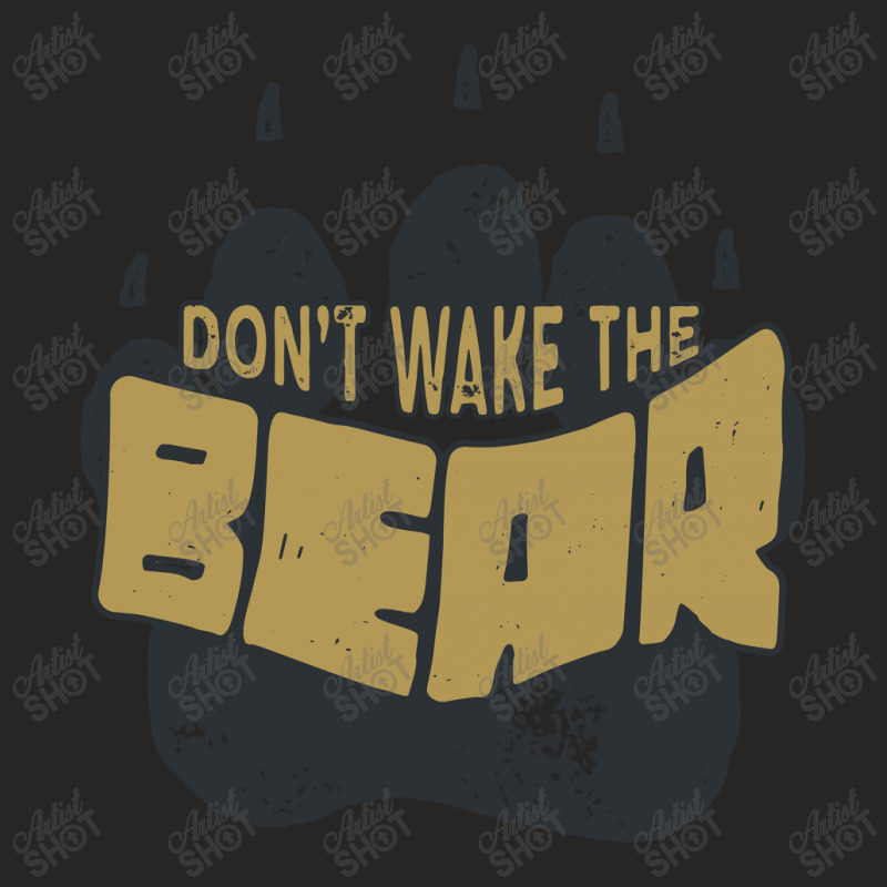 Dont Wake The Bear Ladies Fitted T-Shirt by Disgus_Thing | Artistshot