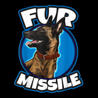 Fur Missiles Belgian Malinois Dog Missile T Shirt Adjustable Cap | Artistshot