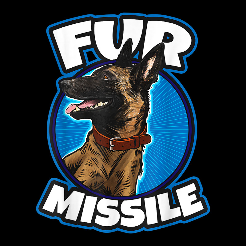 Fur Missiles Belgian Malinois Dog Missile T Shirt Adjustable Cap by uekirstockpg | Artistshot