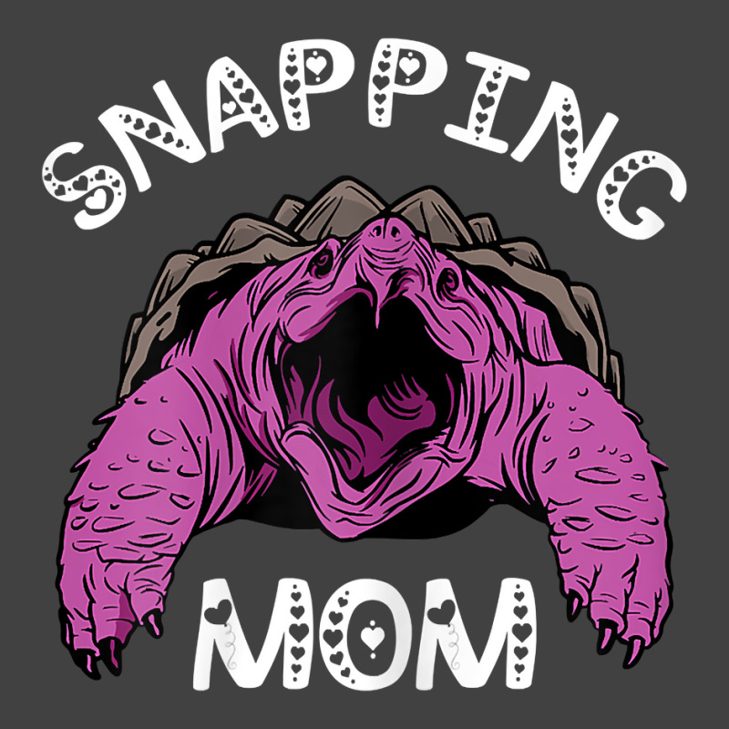 Womens Snapping Mom Reptile Sea Animal Aligator Snapping Turtle T Shir Vintage T-shirt | Artistshot