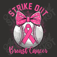 Womens Strike Out Breast Cancer Awareness Day Pink Ribbon Baseball Champion Hoodie | Artistshot