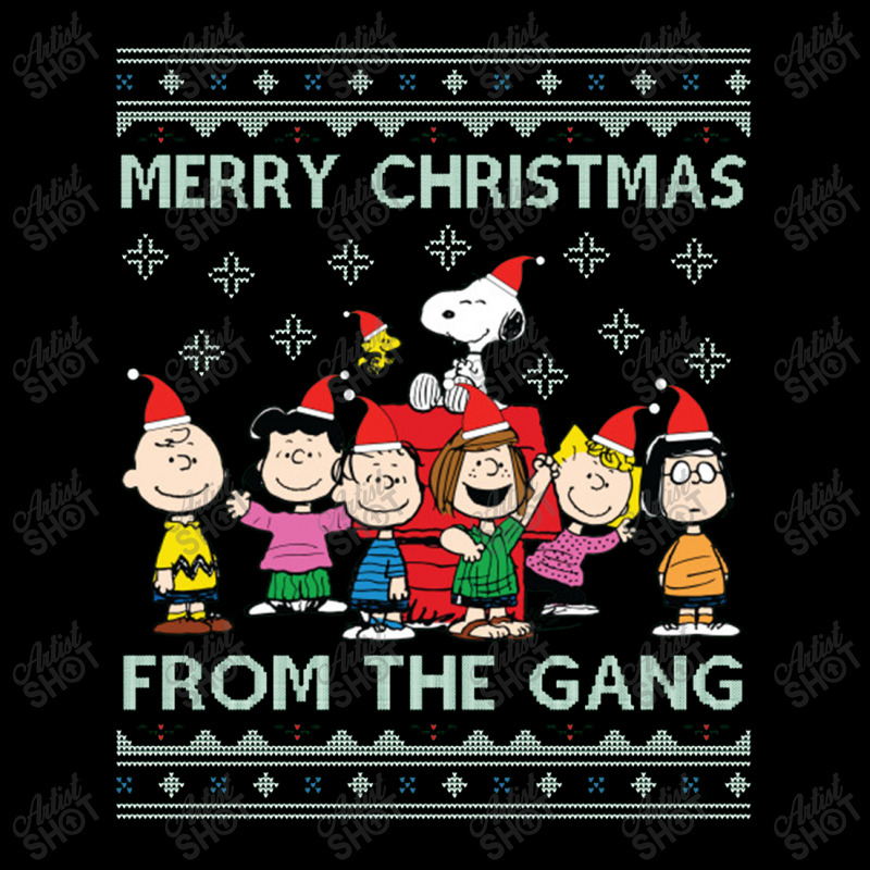 Merry Christmas From The Peanuts Gang Fleece Short | Artistshot