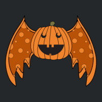 Flying Monster Pumpkin Crewneck Sweatshirt | Artistshot