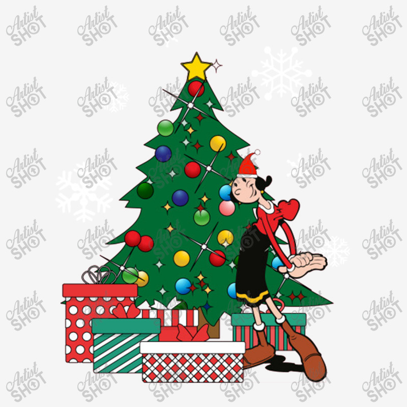 Olive Oyl Around The Christmas Tree Popeye Camper Cup | Artistshot