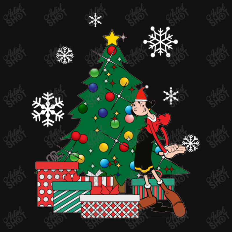 Olive Oyl Around The Christmas Tree Popeye Iphone 13 Case | Artistshot