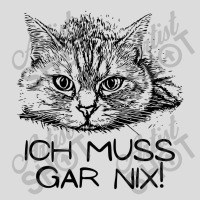 Statement Muss Gar Nix   Lazy Cat Wit Men's Polo Shirt | Artistshot