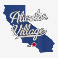 Atwater Village California Los Angeles Ca Map T Shirt Drawstring Bags | Artistshot