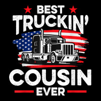 Best Truckin' Cousin Ever   Americian Trucker T Shirt Youth Sweatshirt | Artistshot