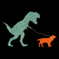 Dog Dinosaur   Vintage T Rex & English Springer Spaniel T Shirt Zipper Hoodie | Artistshot