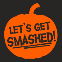 Pumpkin Smashed Ladies Fitted T-shirt | Artistshot