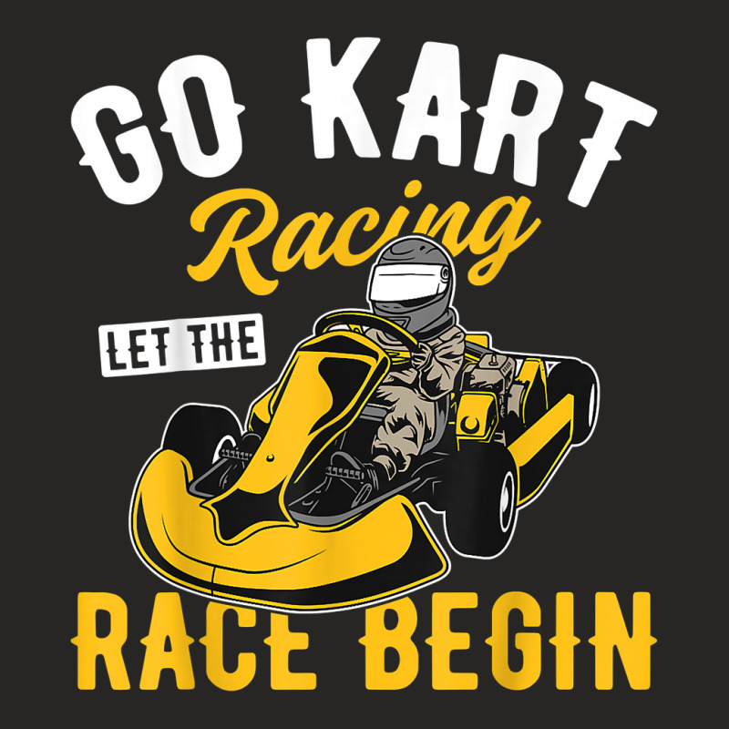 Go Kart Racing Racetrack Gokart Racer Go Kart Race T Shirt Ladies Fitted T-Shirt by woestebjparmal | Artistshot