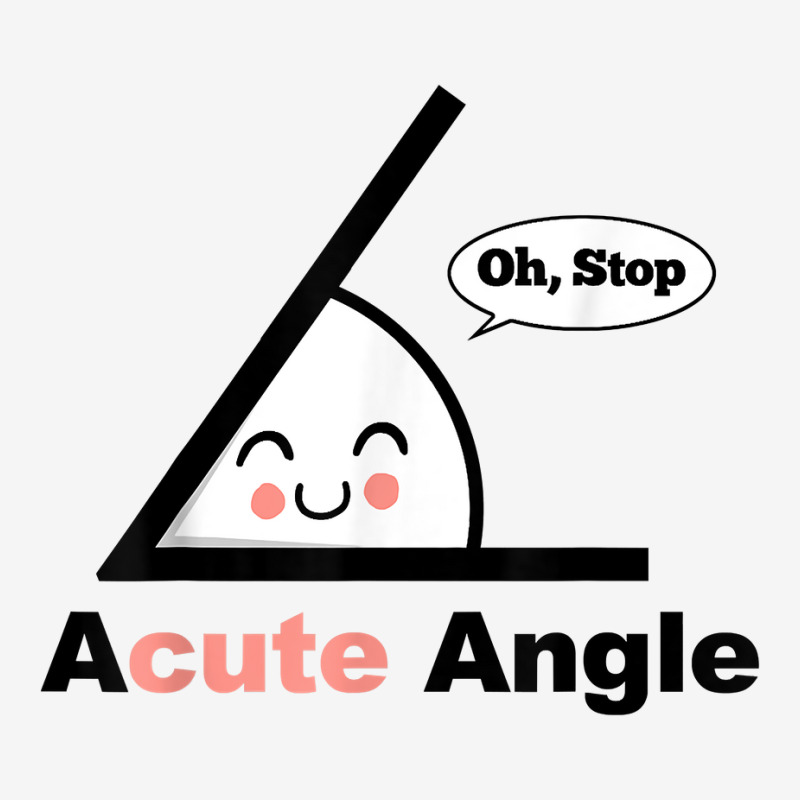 Acute Angle Funny Math Teacher Math Pun Acute Angle Vintage Fanny Pack ...