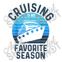 Cruising Is My Favorite Season Vacation Trip Cruise Ship Lover Gift V-neck Tee | Artistshot