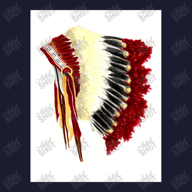 Native American Headdress Women's V-Neck T-Shirt by magicbooshrooms | Artistshot