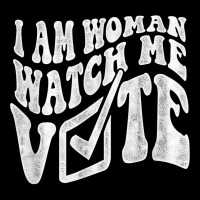 I Am Woman Watch Me Vote 2022 Blue Wave Vote T Shirt Baby Tee | Artistshot