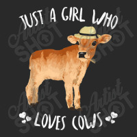 Fun Cute Just A Girl Who Loves Cows Printed Hat | Artistshot