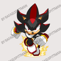 Black Super Hedgehog Running Forward Pocket T-shirt | Artistshot