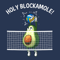 Funny Volleyball For Men Women Holy Guacamole Player Blocker T Shirt Ladies Denim Jacket | Artistshot