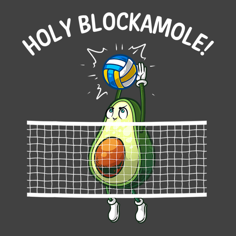 Funny Volleyball For Men Women Holy Guacamole Player Blocker T Shirt Vintage T-Shirt by sieuduong86 | Artistshot