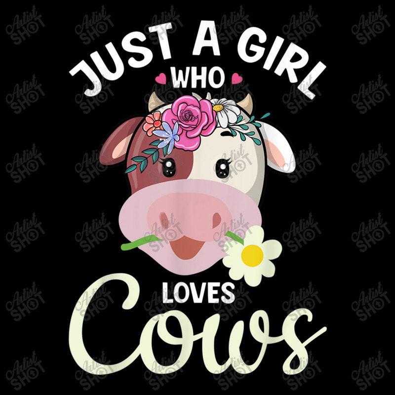 Funny Just A Girl Who Loves Cows Cow Farmer Farm Women Adjustable Cap by MadisonDesign | Artistshot