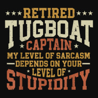 Seaman Sailor Naval Retired Tugboat Captain T Shirt Crop Top | Artistshot