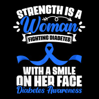 Woman Fighting Diabetes Warrior Diabetic Diabetes Awareness T Shirt Adjustable Cap | Artistshot