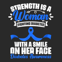 Woman Fighting Diabetes Warrior Diabetic Diabetes Awareness T Shirt Toddler T-shirt | Artistshot