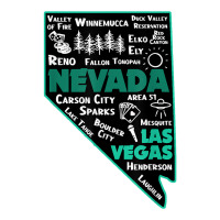 Nevada Las Vegas Map Winnemucca Reno Elko Ely Carson City T Shirt Men's T-shirt Pajama Set | Artistshot