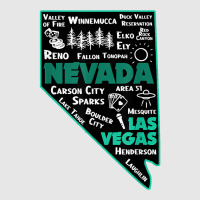 Nevada Las Vegas Map Winnemucca Reno Elko Ely Carson City T Shirt Hoodie & Jogger Set | Artistshot