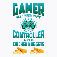 Gamer  For Kids Adults Video Games Chicken Nuggets T-shirt | Artistshot